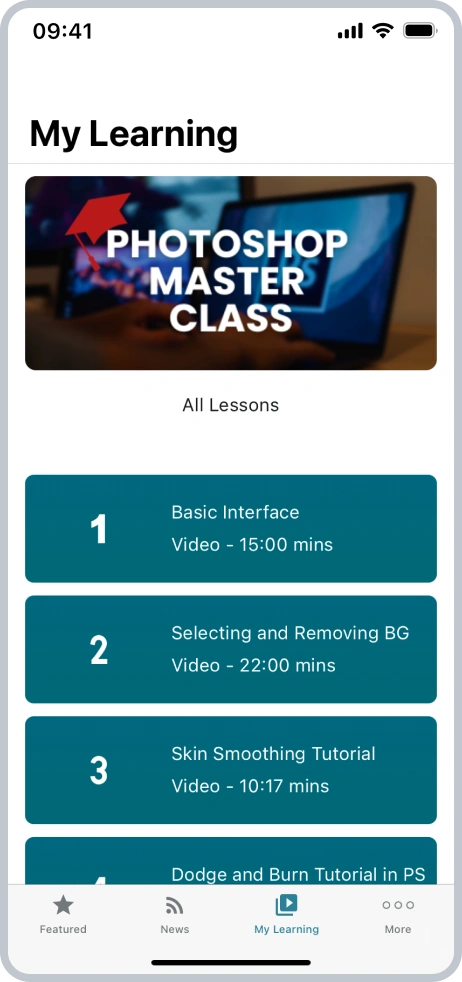 Online Courses iOS 08 iOS 22